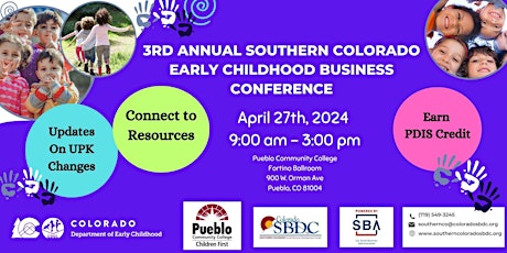 The 3rd Annual Southern Colorado Early Childhood Business Conference