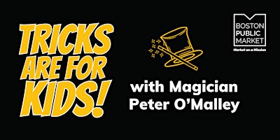 Imagem principal do evento Tricks are for Kids! ft. Magician, Peter O'Malley
