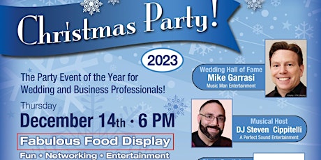 Imagen principal de 2023 Christmas Party for Wedding & Event Professionals at Franklin Plaza