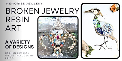Broken Jewelry Resin Art primary image
