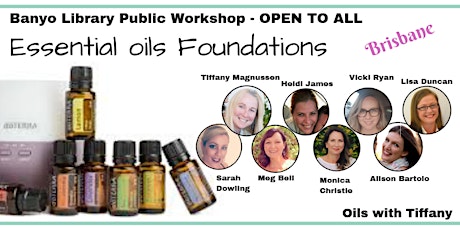 Essential Oils Foundations Class - Brisbane Public Event primary image