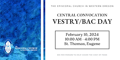 Hauptbild für Central Convocation - Vestry/BAC Day