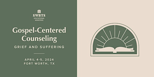 Imagem principal do evento Gospel-Centered Counseling: Grief and Suffering