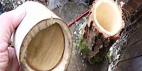 Rusland Show 2019 'Land to Hand' Children's Classes Workshop: Carve a greenwood shrink pot