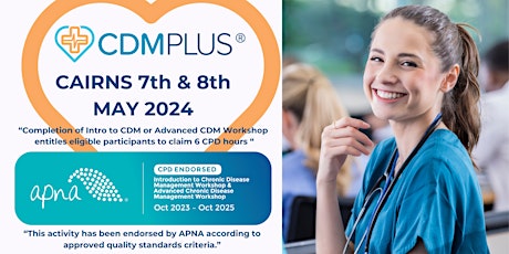 CAIRNS - CDM -  Intro  & Advanced Workshop Bundle 7 & 8 MAY 2024