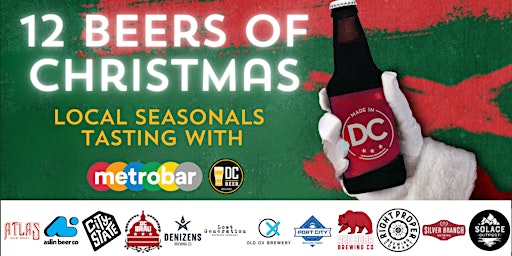 12 Beers of Christmas: A Local Seasonals Tasting with DC Beer primary image