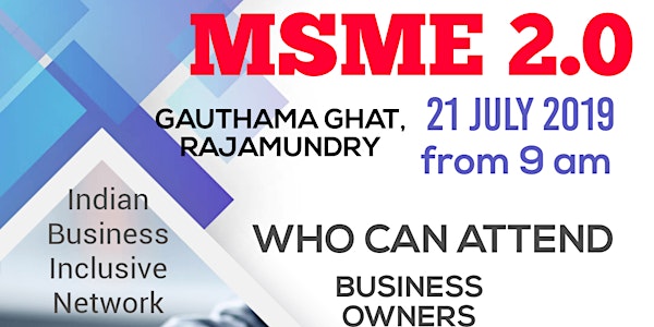 MSME 2.0 Small Businesses Upgrade Event by indbin - helps technically grow