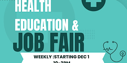 Primaire afbeelding van Health and Job Fair Palm Beach Weekly