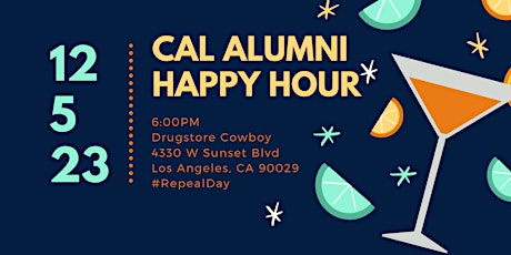 Imagem principal do evento Cal Alumni Happy Hour: Drugstore Cowboy