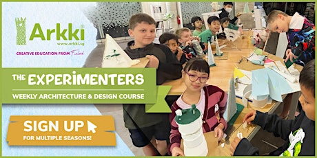 Imagen principal de (Sign up for Seasons) Arkki Weekly Architecture & Design for 9-12 years old