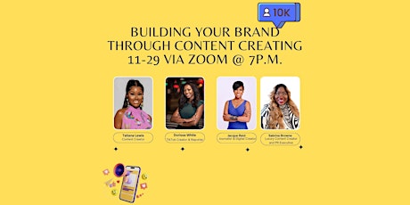 Build Your Brand Through Content Creating primary image