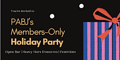 PABJ Members-Only Holiday Party!  primärbild
