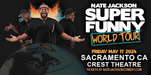Imagem principal do evento Nate Jackson: Super Funny World Tour