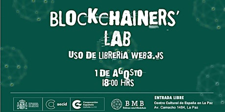 Imagen principal de Blockchainers' Lab: Uso De La Libreria Web 3.js 