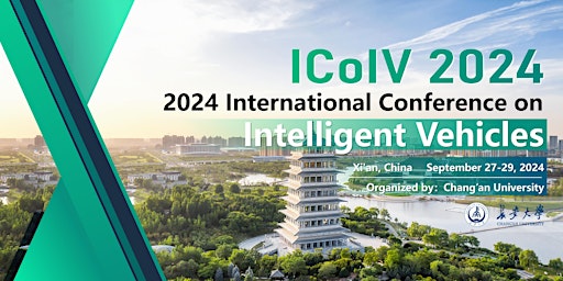 2024 International Conference on Intelligent Vehicles (ICoIV 2024)  primärbild