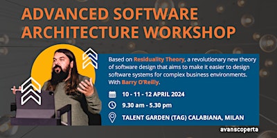 Advanced Software Architecture Workshop - April 2024 primary image