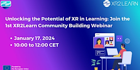 1st XR2Learn Community Building Webinar primary image