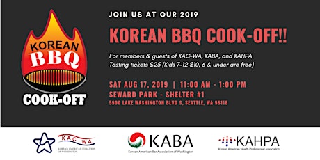 2019 Korean BBQ Cook-Off