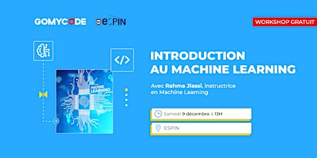 Hauptbild für INTRODUCTION AU MACHINE LEARNING - SFAX