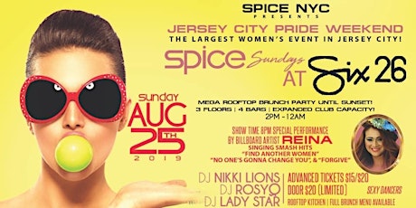 Sun. Aug 25th | Women’s  Pride Weekend in Jersey City primary image