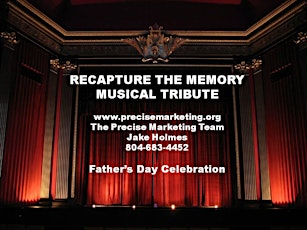 RECAPTURE THE MEMORY MUSICAL TRIBUTE SHOW AND DAY PARTY primary image
