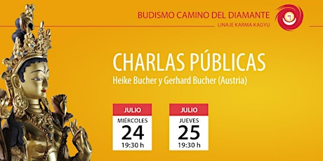Imagen principal de Charla pública: Budismo y meditación por Heike y Gerhard Bucher (Austria)