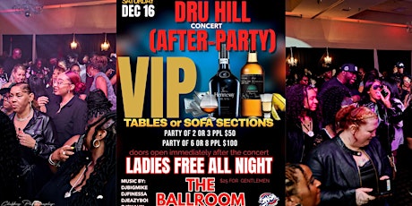 The Official (AFTER-PARTY) for the DRU HILL concert in York,PA primary image