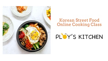 Primaire afbeelding van Korean Street Food Online Cooking Class