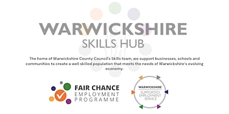 Employer Workshops - Warks Skills Hub Fair Chance Employment Programme primary image