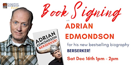 Adrian Edmondson Book Signing primary image