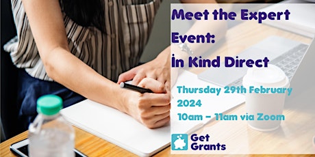 FREE Virtual Meet the Expert Event: In Kind Direct primary image