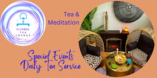 Imagem principal de Guided Mystical Tea Ritual with Tarot Reading in The Ceremonial Tea Lounge