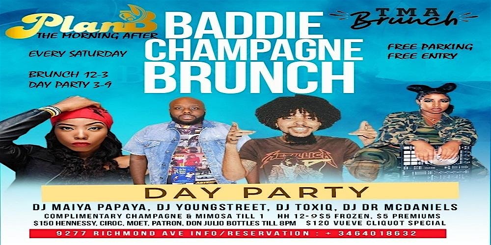 The Baddie Champagne Brunch & Day Party