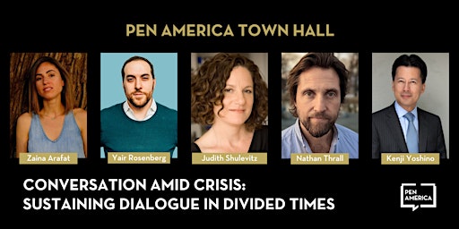 LIVESTREAM: Conversation Amid Crisis: Sustaining Dialogue in Divided Times primary image
