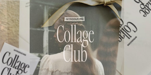 Primaire afbeelding van Collage Club, Vol 03 (Hosted by Slow Dance Studio at Pinch)