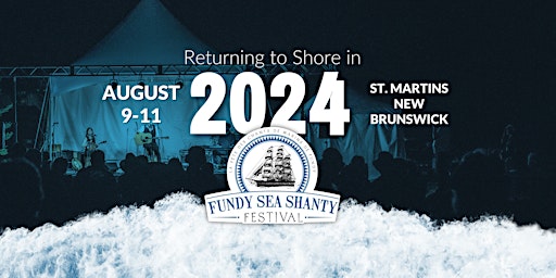 Imagem principal do evento 2024 Fundy Sea Shanty Festival