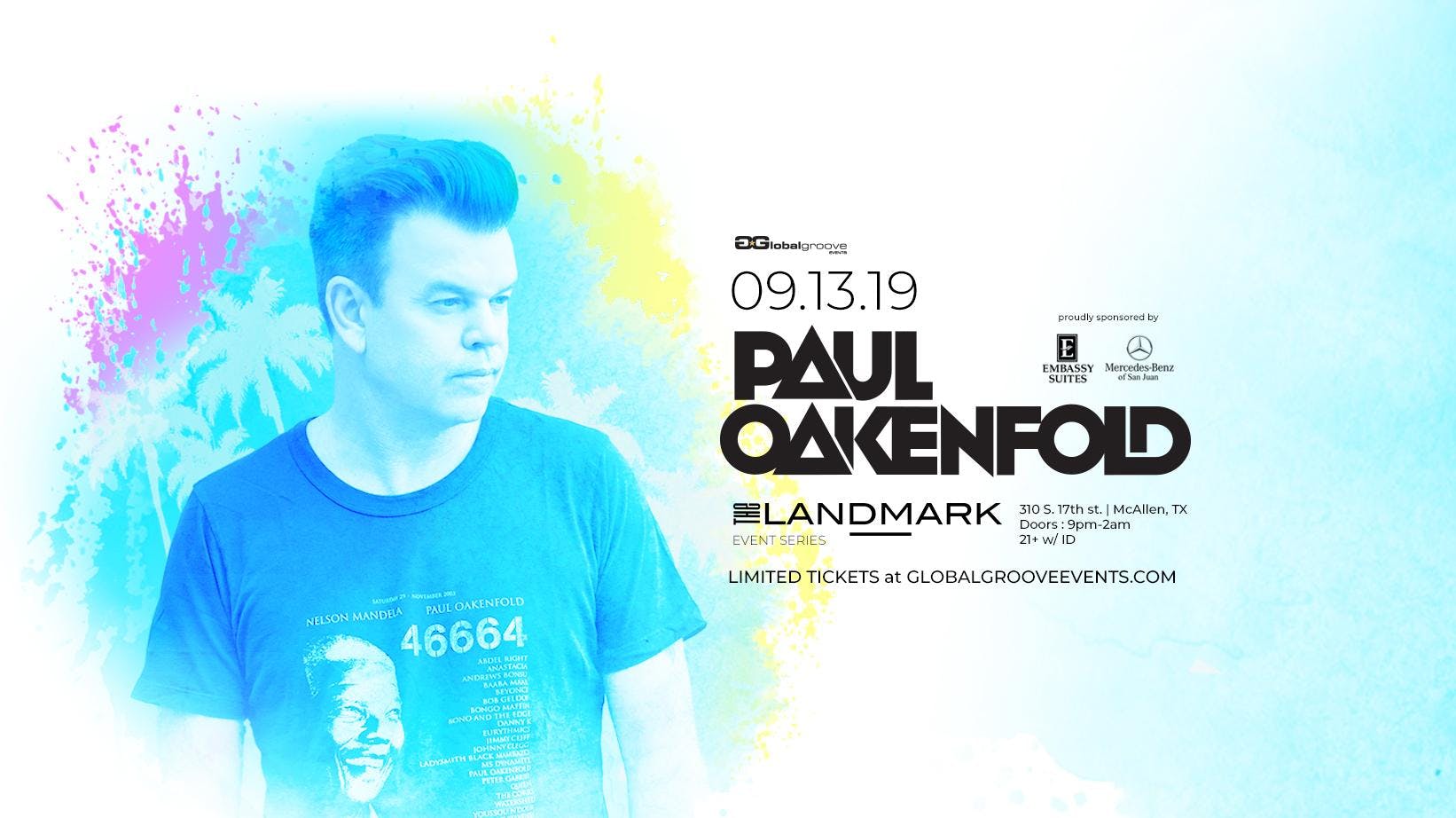 Landmark Event Series: Paul Oakenfold