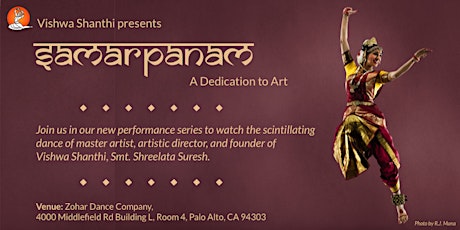 Hauptbild für Samarpanam  - A Performance Series