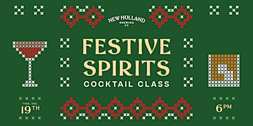 Primaire afbeelding van Festive Spirits Cocktail Class