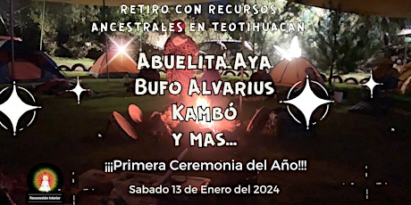 Imagen principal de Ceremonia en Teotihuacan con Recursos Ancestrales