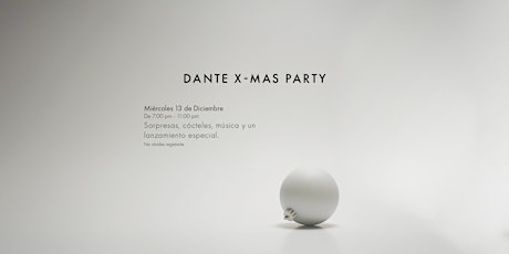 Imagen principal de Dante X-MAS Party