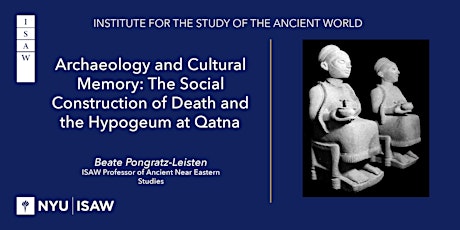 Archaeology & Cultural Memory: The Social Construction of Death & Hypogeum primary image
