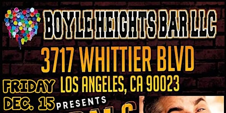 Comedy Night at Boyle Heights Bar with headliner Sancho Sanchez! primary image