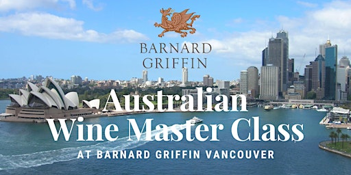 Australian Wine Master Class - VANCOUVER primary image