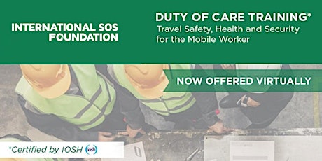 Safety, Health and Security for the Mobile Worker | 11-15 March 2024 primary image