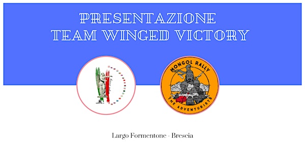 Presentazione Team Winged Victory go to Mongol Rally 2019