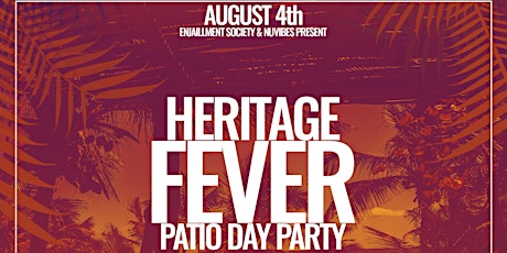 HERITAGE FEVER PATIO PARTY primary image