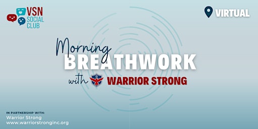 Immagine principale di Morning Breathwork with Warrior Strong 