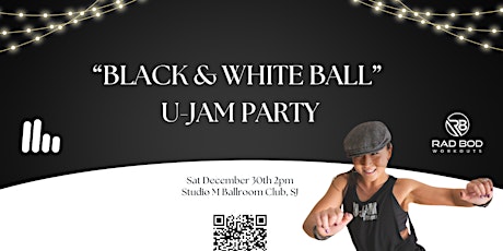 Imagem principal do evento "BLACK and WHITE BALL" JAM with Amy C Rad