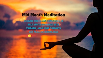 Mid Month Meditation at Davison Holistic primary image